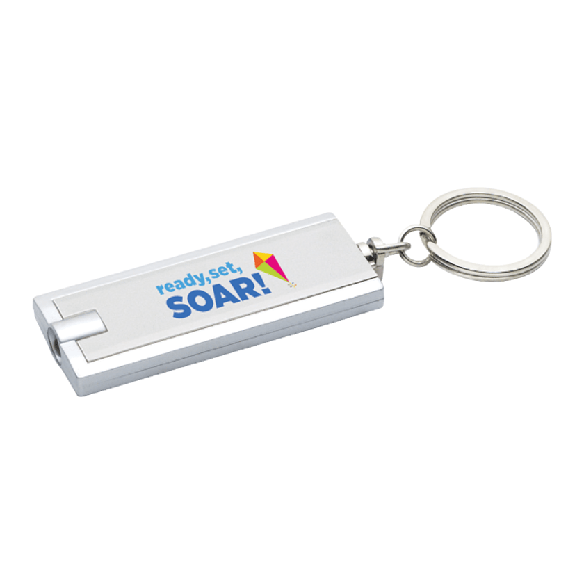 Rectangular Key Light Blue Rectangular Key-Light – Oak And Twill